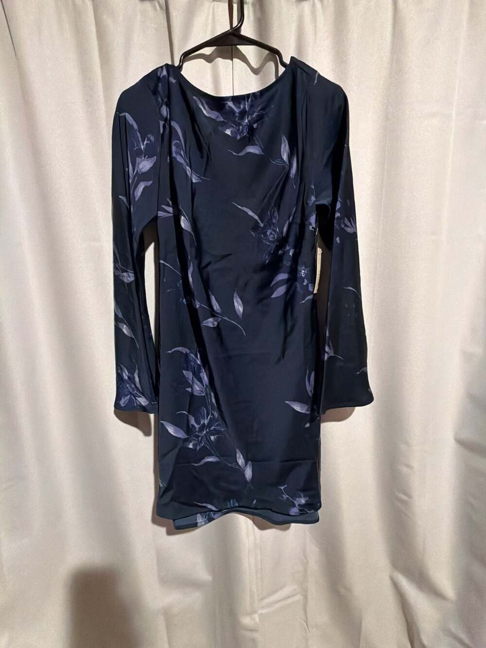 A New Day Women's Twist Back Mini Dress Long Sleeve